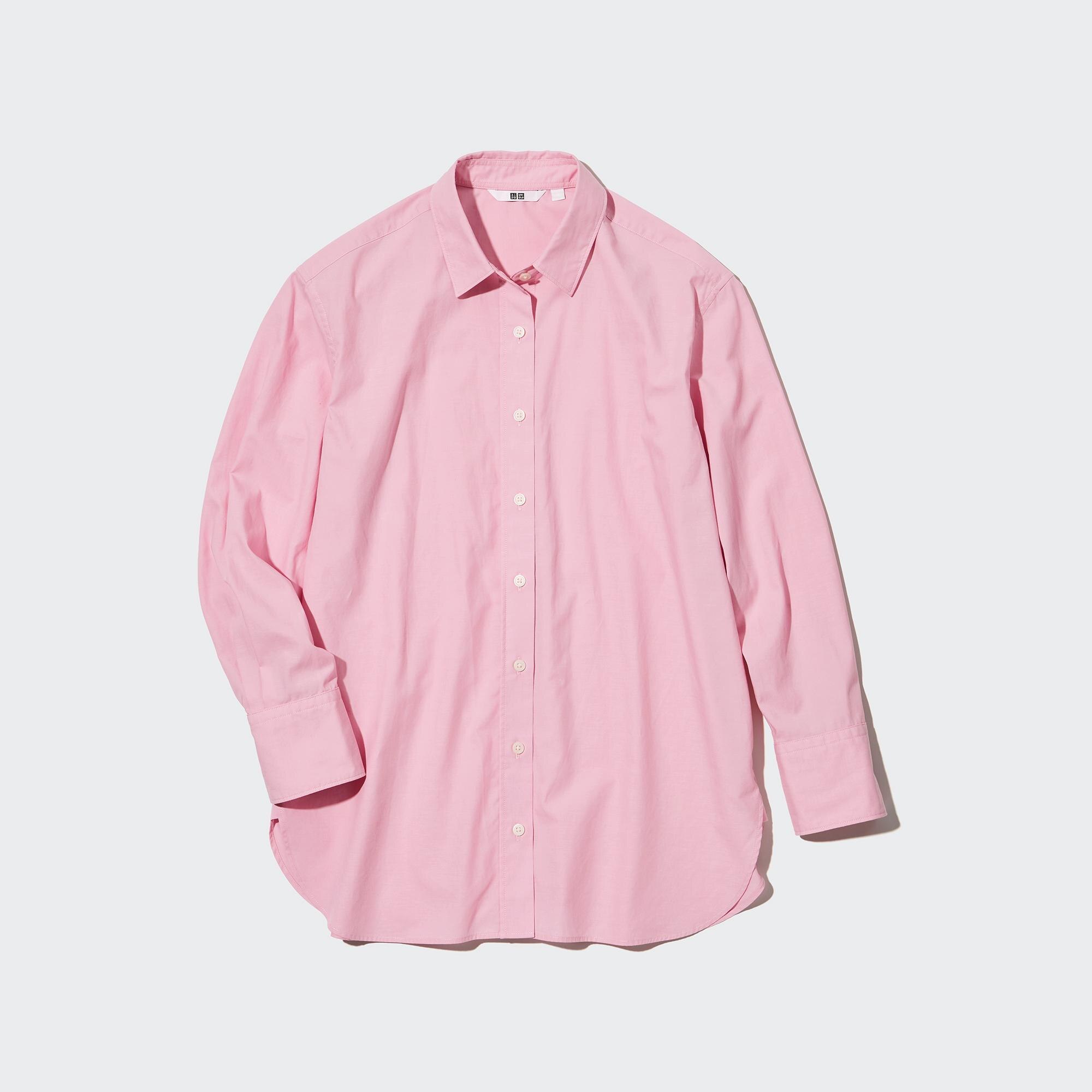 EXTRA FINE COTTON BROADCLOTH LONG SLEEVE SHIRT  UNIQLO VN